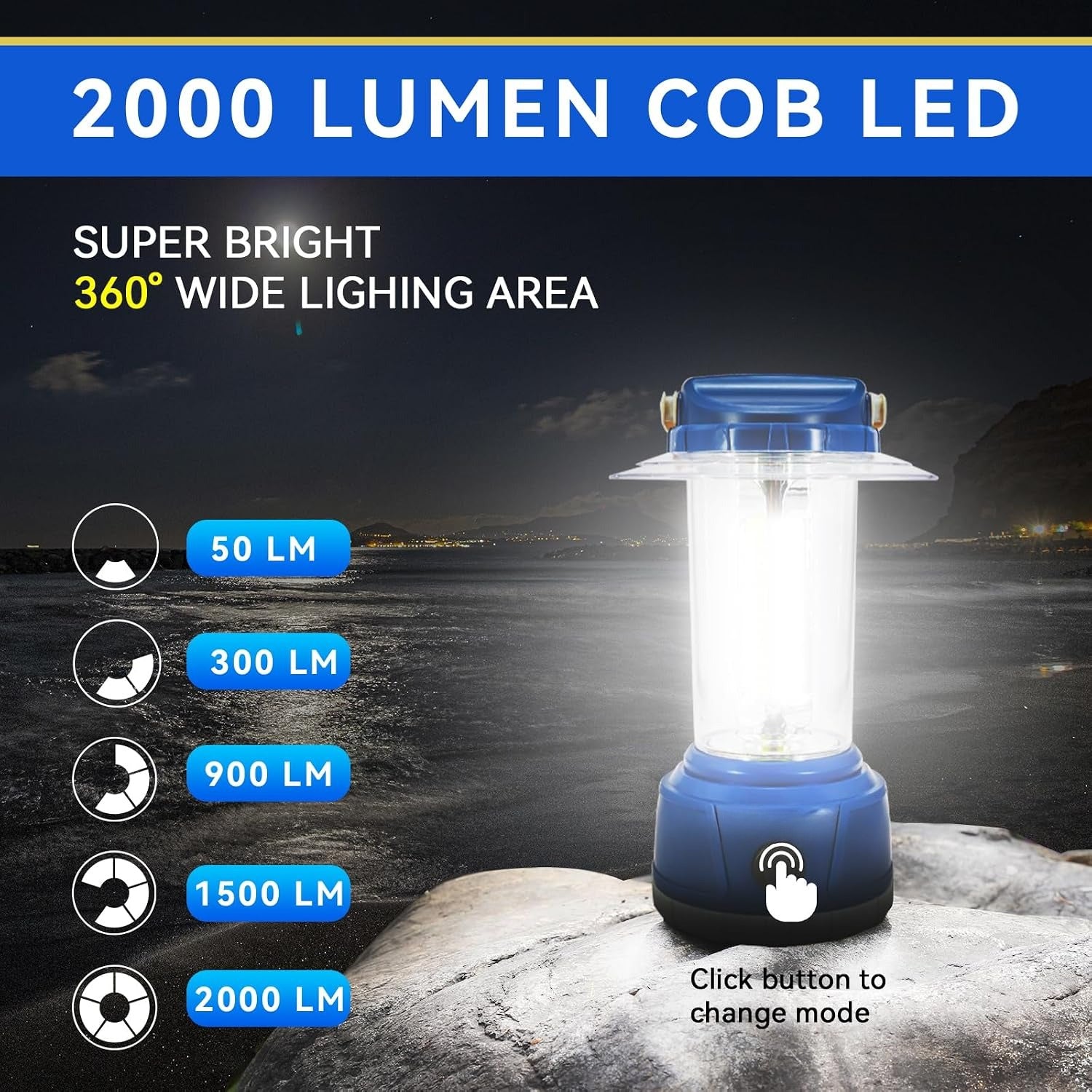 Rechargeable Multimode Emergency LED Lantern