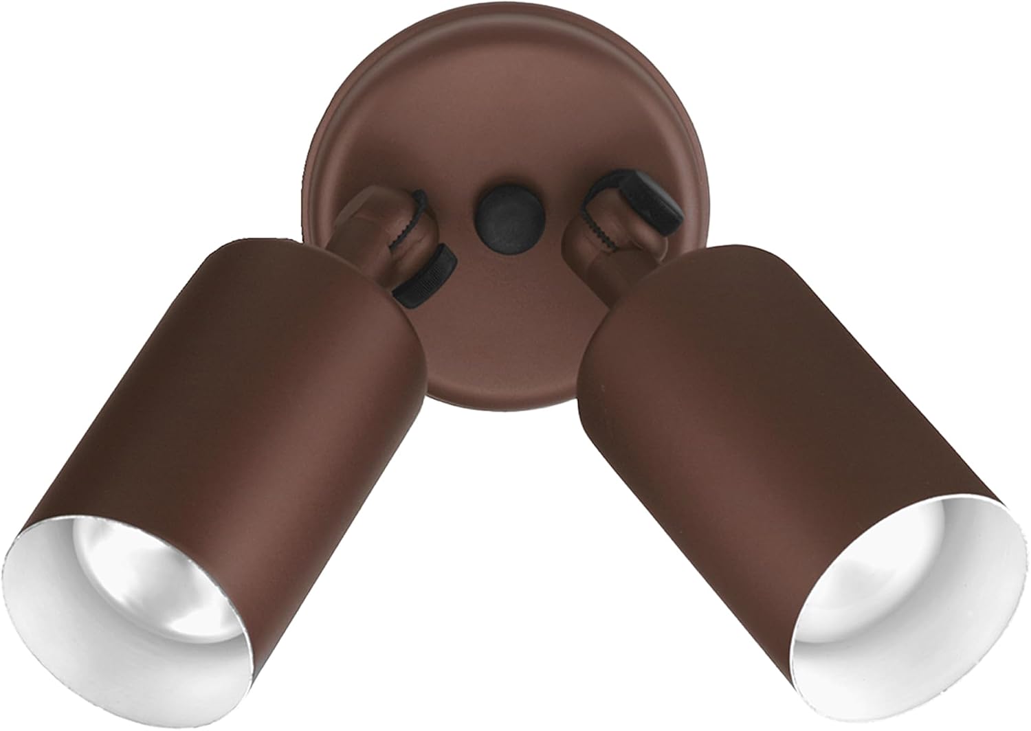Bronze Dual Head Outdoor Flood Light
