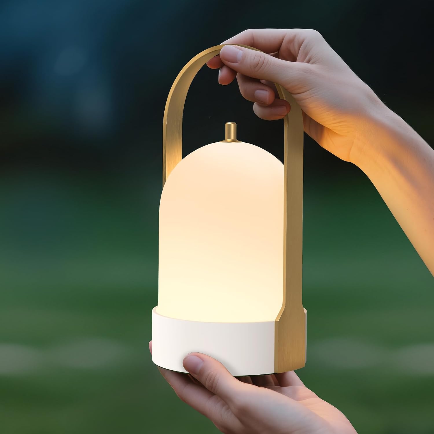 Waterproof Touch Dimmable Rechargeable Lantern