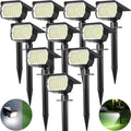 10 Pack Solar Waterproof Landscape Spotlights