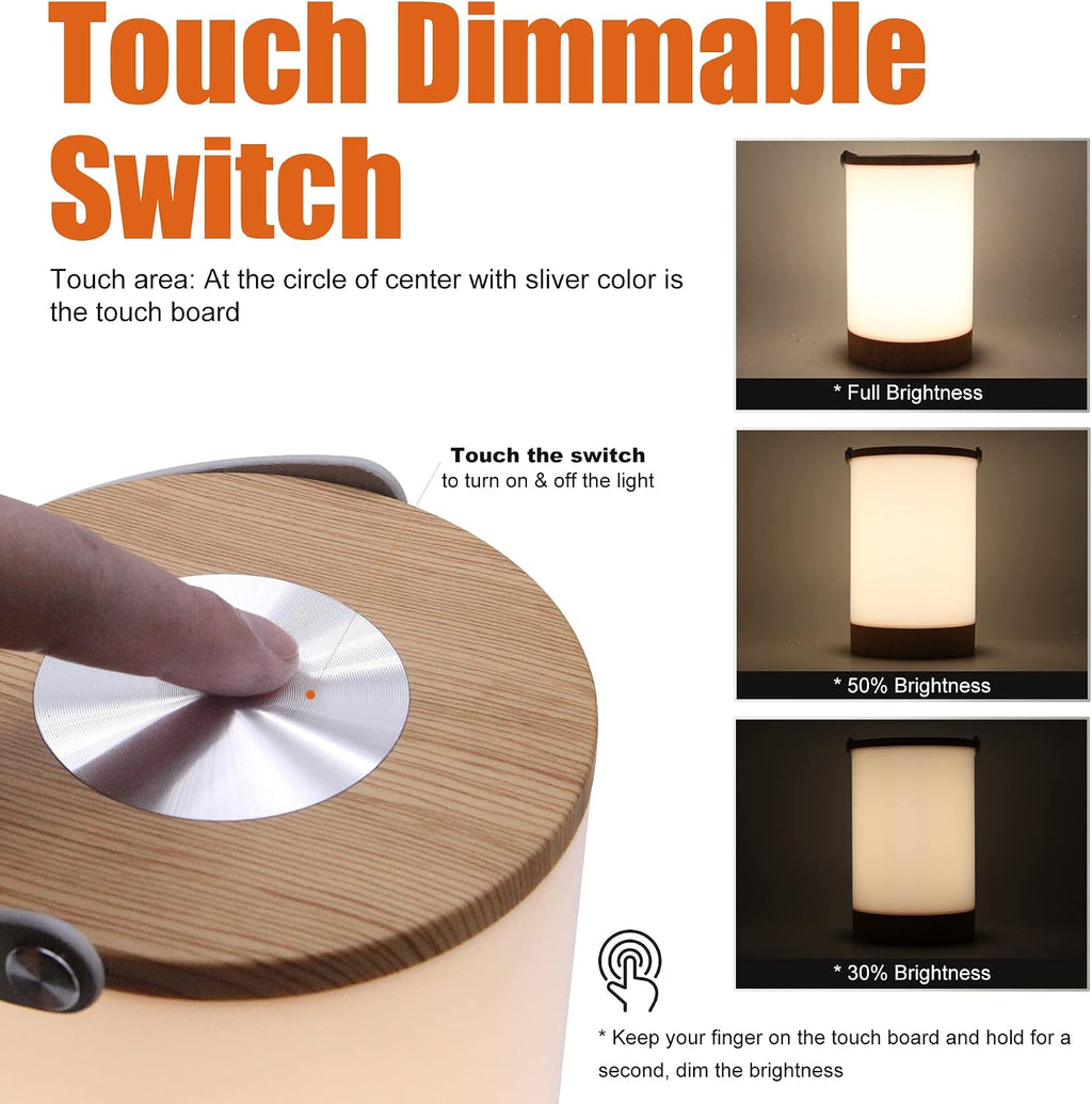 Rechargeable Touch Dimmable LED Lantern