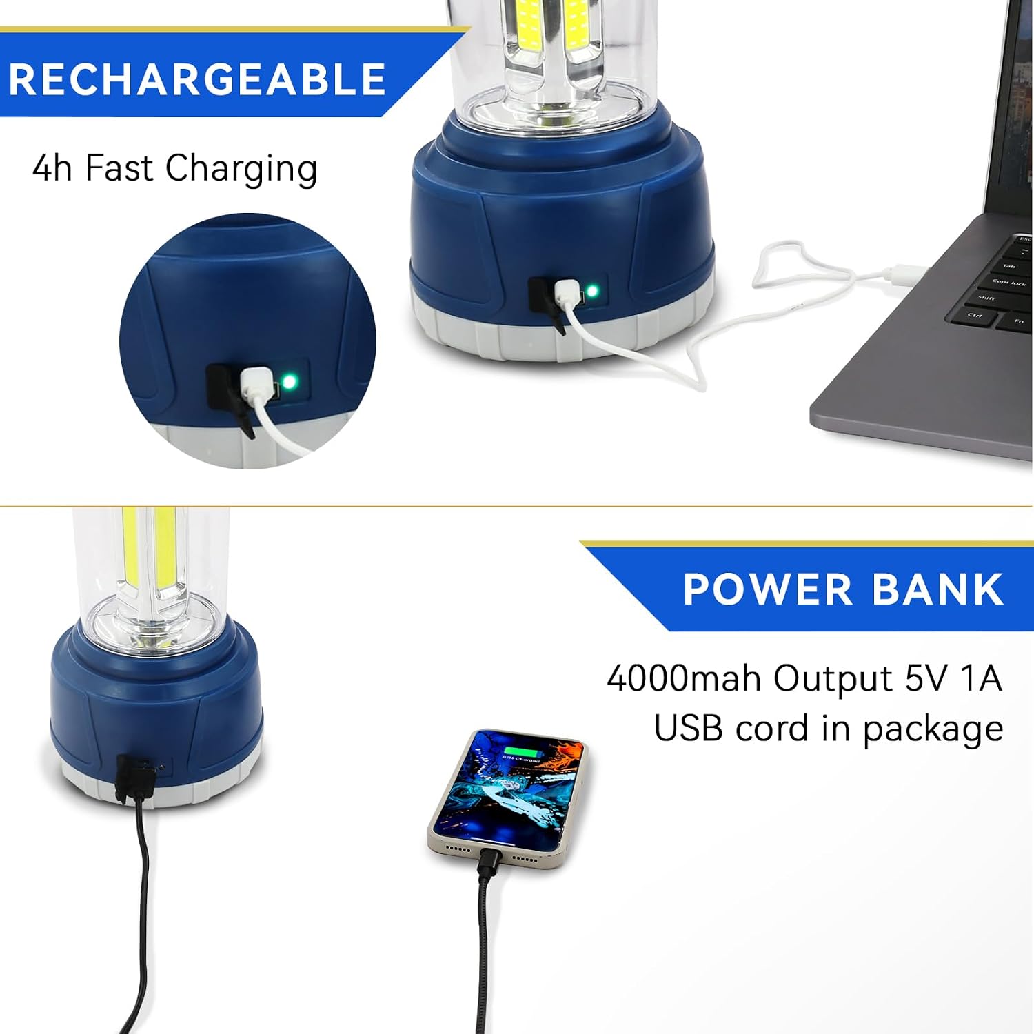 Rechargeable Multimode Emergency LED Lantern