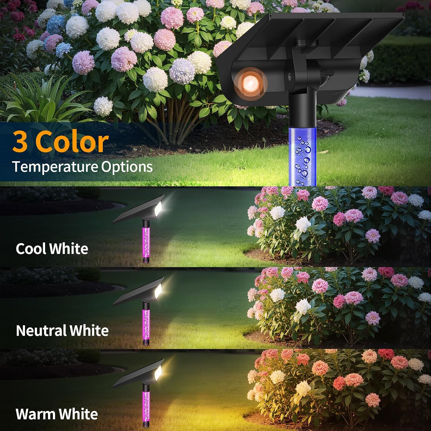 Solar Waterproof Garden Solar Spot Lights
