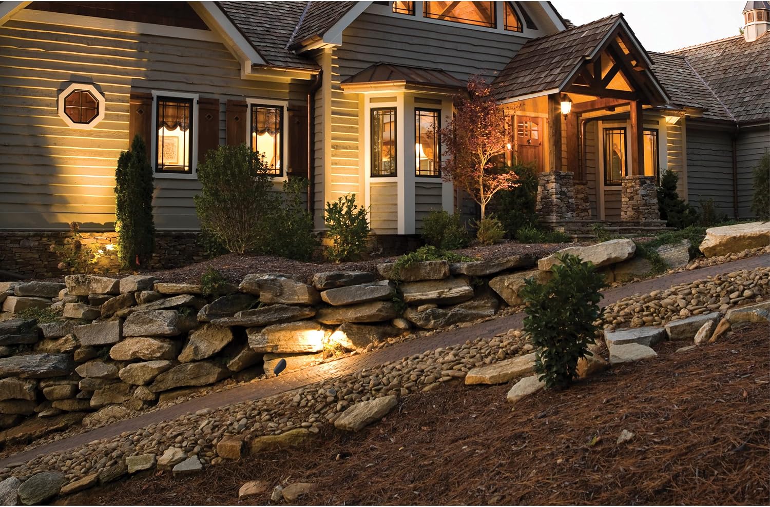 Bronze Waterproof LED Outdoor Landscape Spotlight